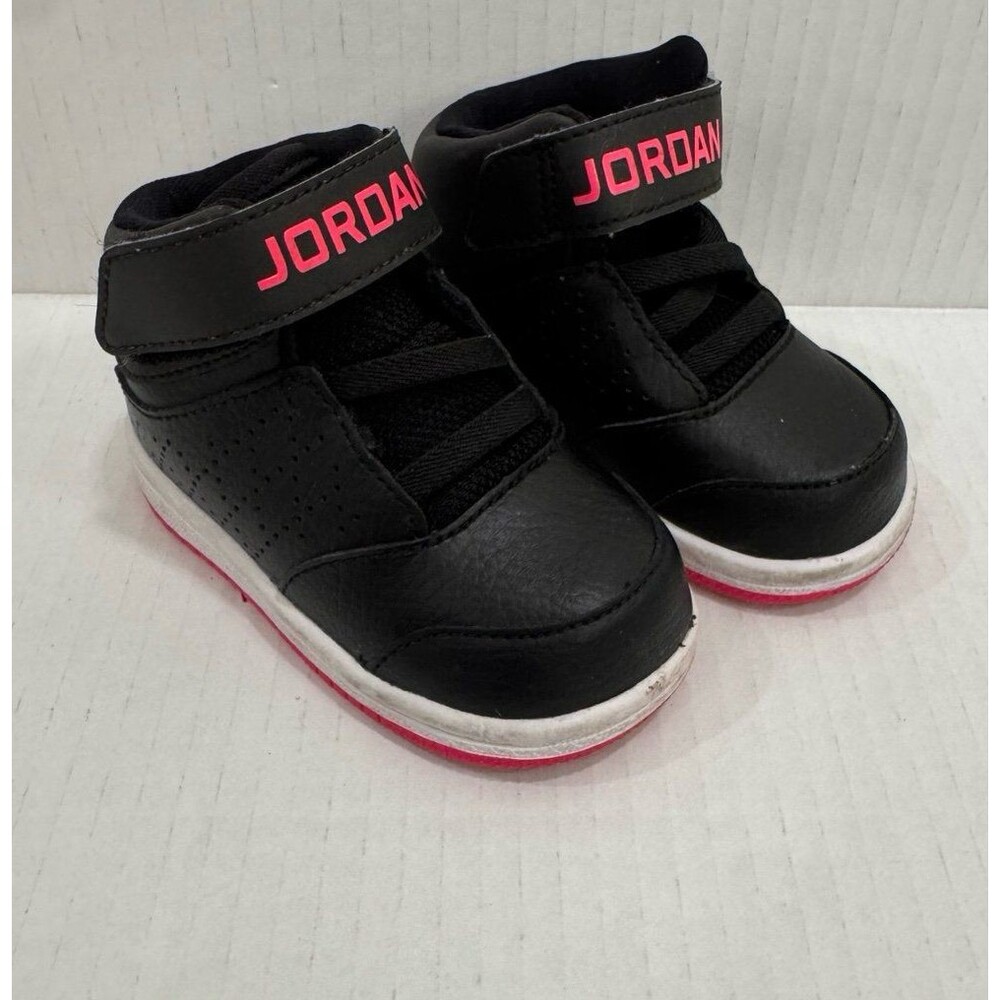 Nike Jordan 23 Pink Black And White Baby Shoes Toddler Size 4C US